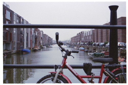 Bicycles and Architecture in Zeeburg