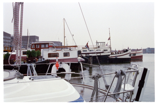 House Boats on Amsterdam Canal