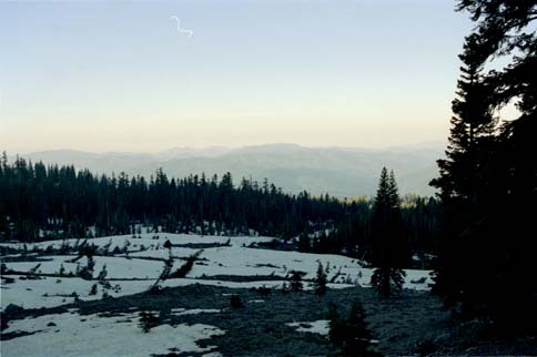 Mt Shasta, Dusk