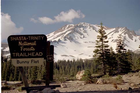 Mt Shasta, Bunny Flat Trailhead