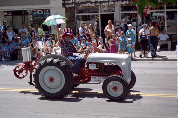Independence Day Parade, 1951 Ford 8N