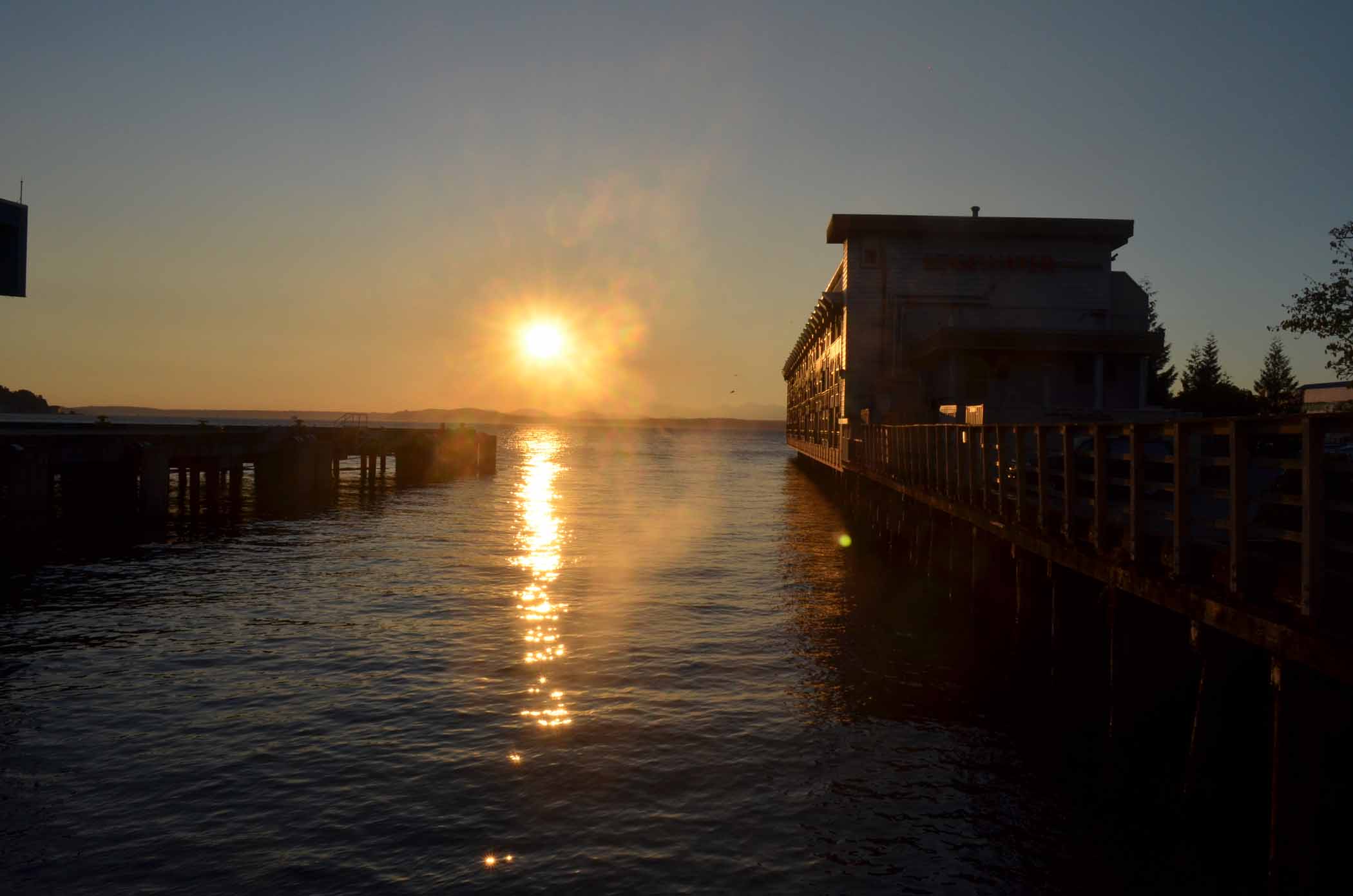 Pier Near Port of Seattle