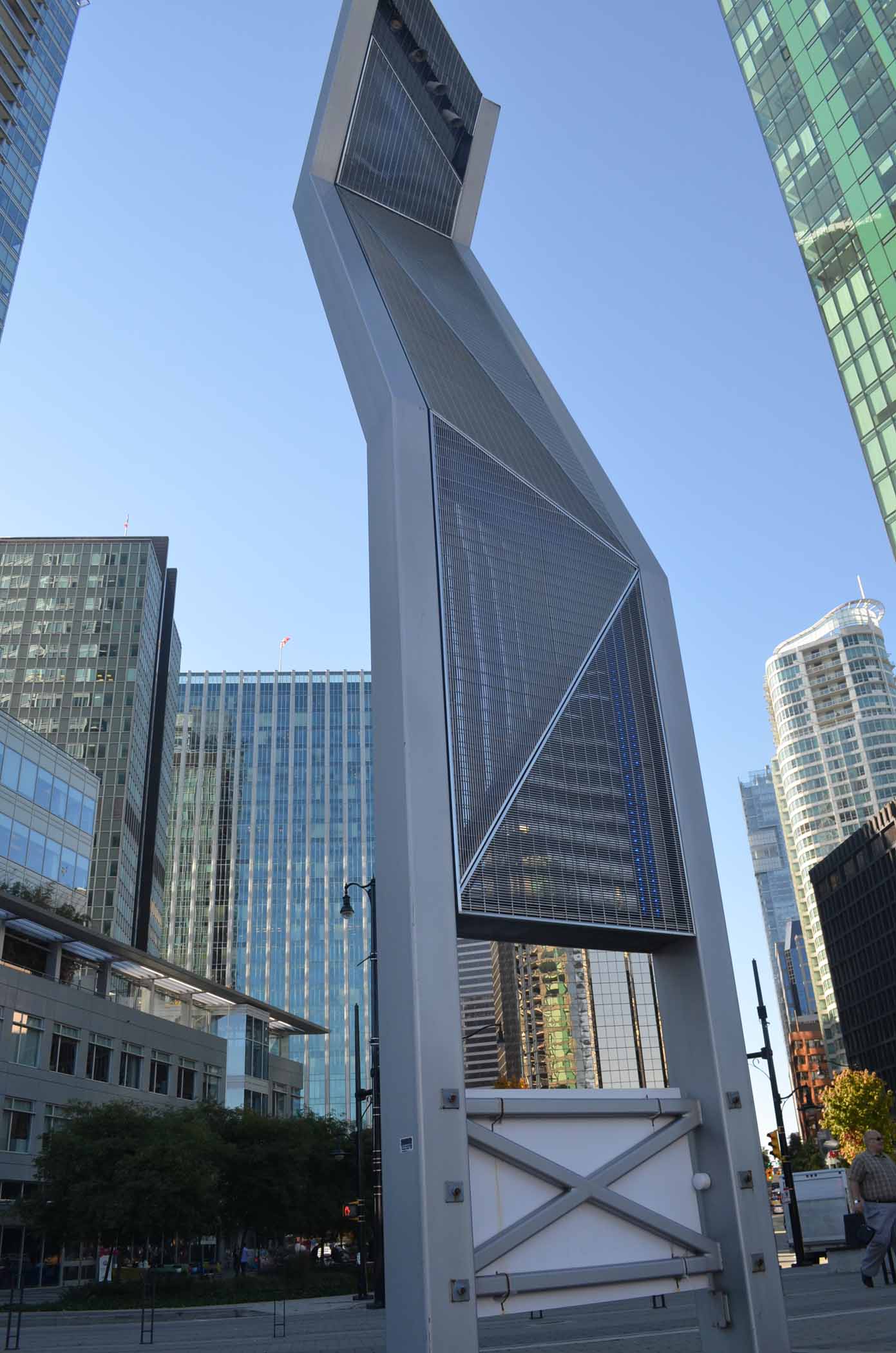 Sculpture near Vancouver Convention Centre