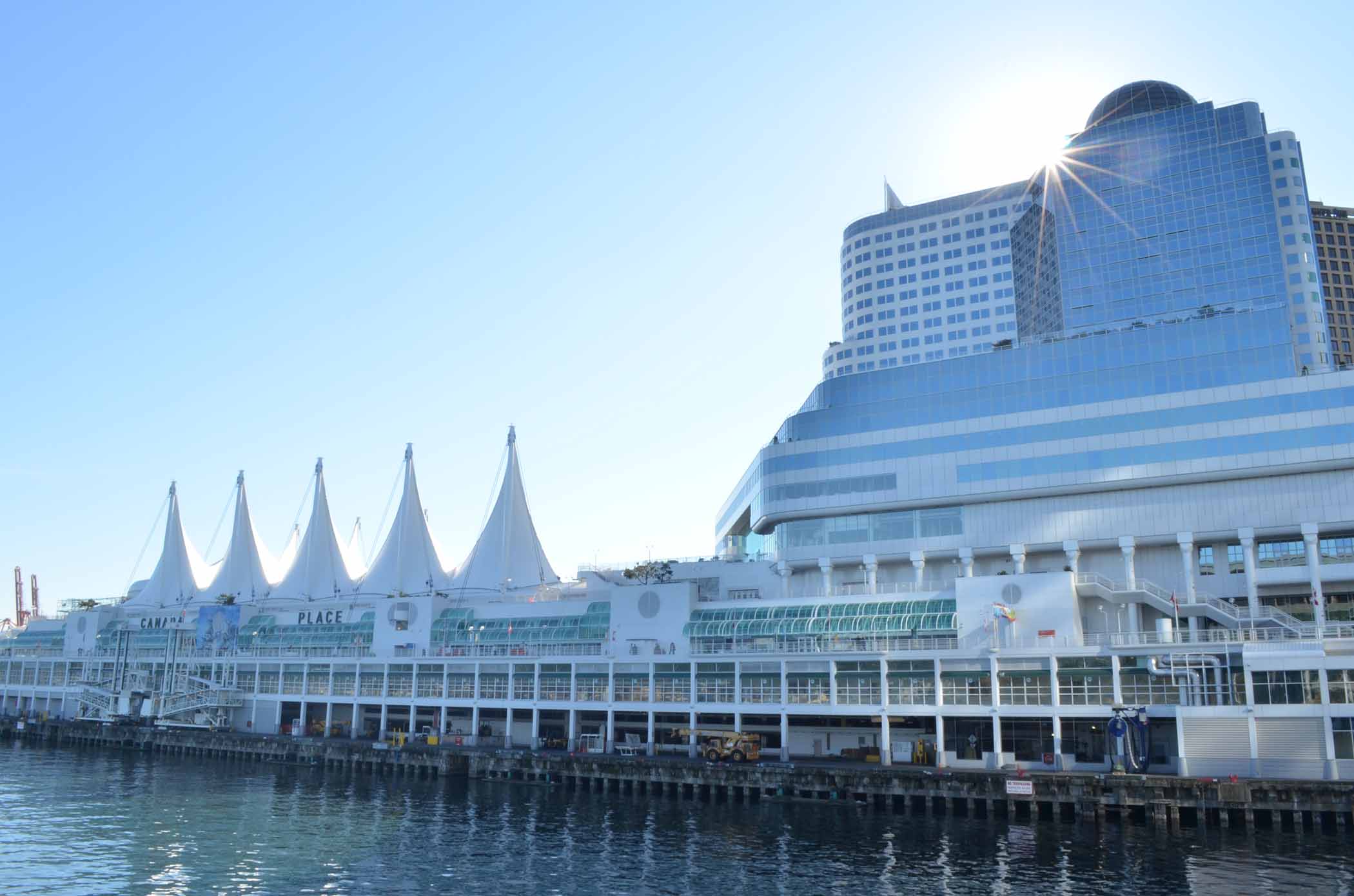 Canada Place Pier in Vancouver