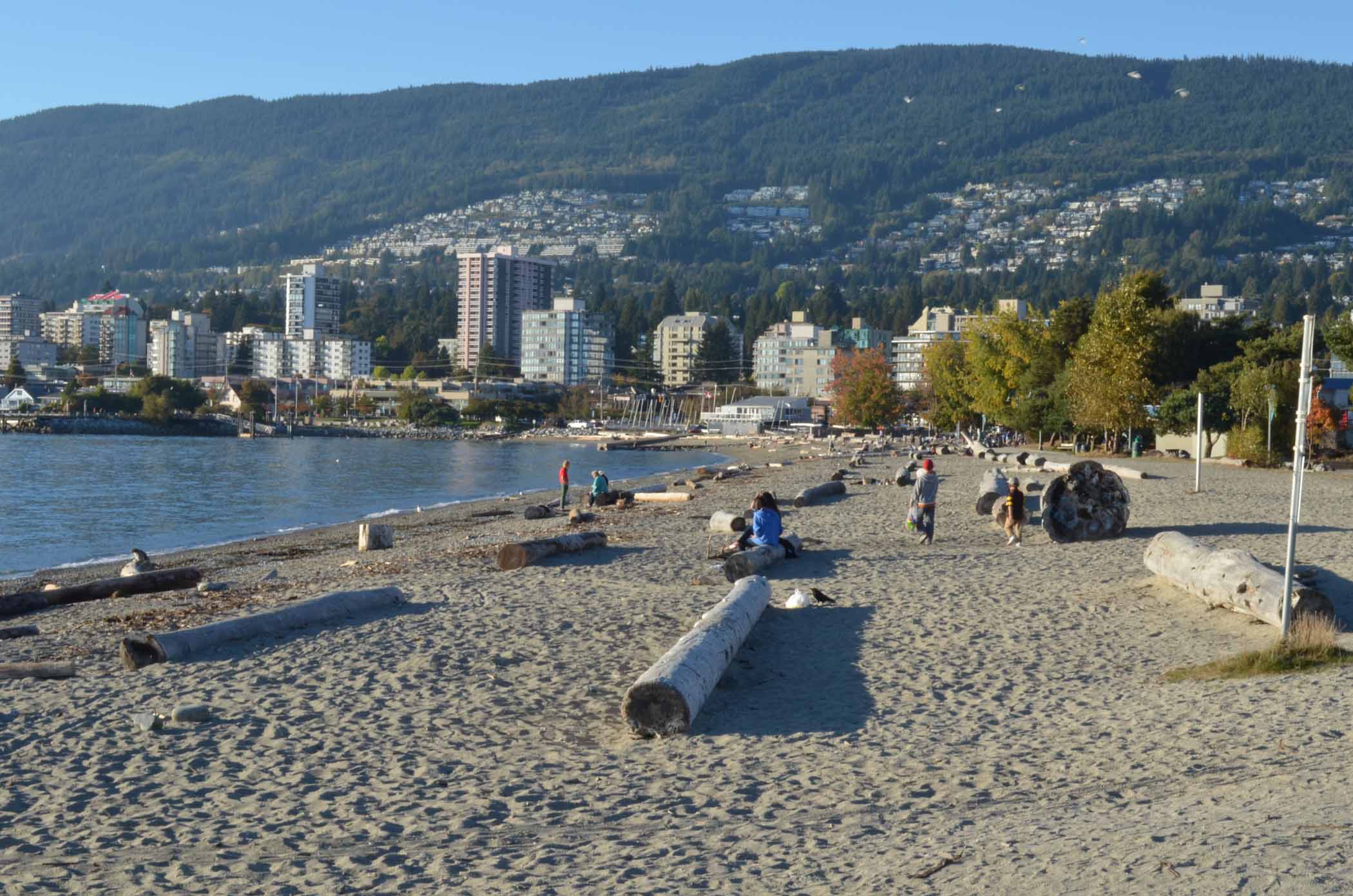 Ambleside Park in North Vancouver