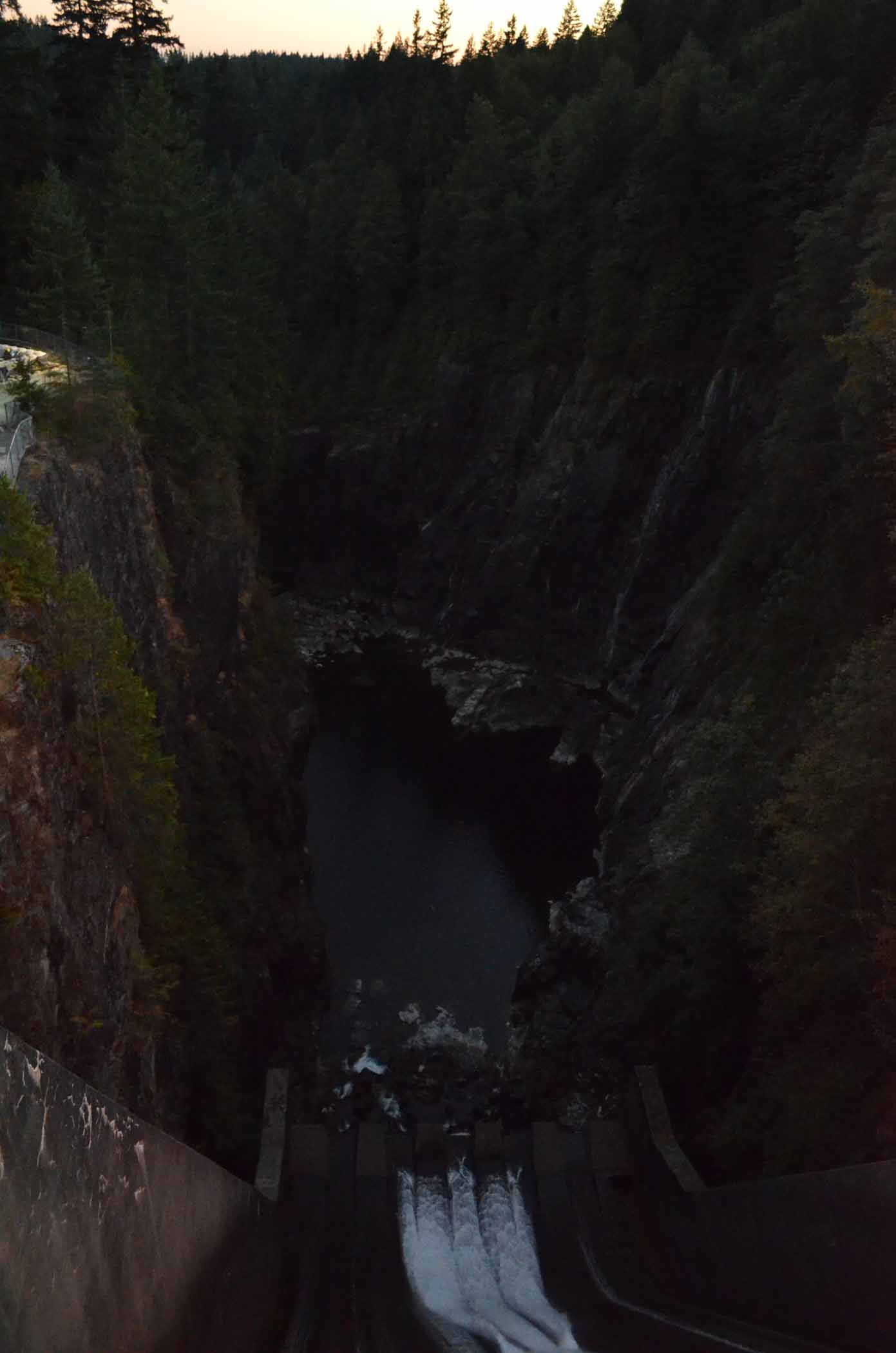 Cleveland Dam in North Vancouver