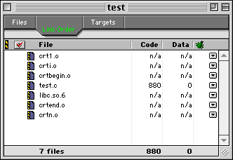 Sample CodeWarrior Project